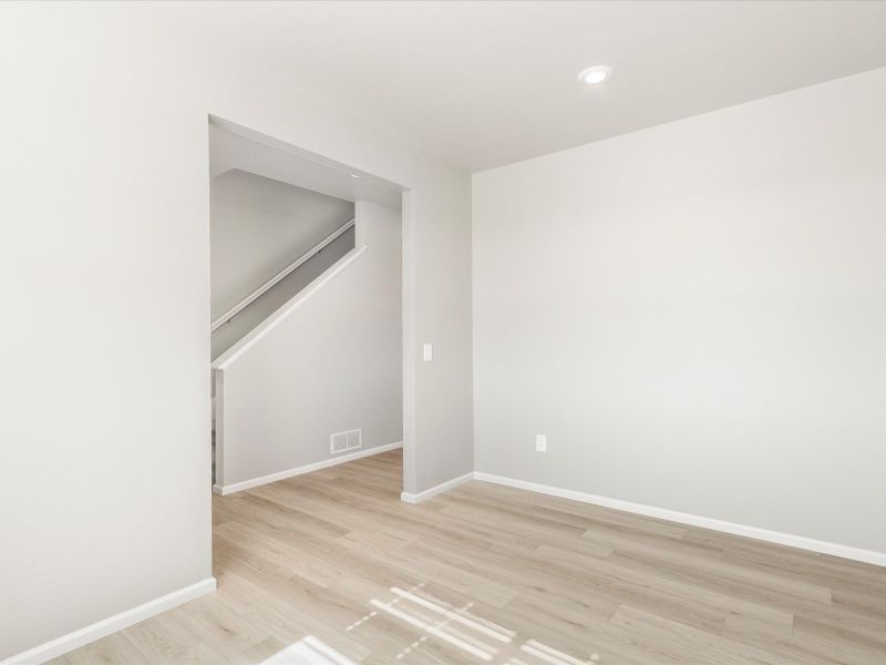 Spacious, unfurnished interior of a new home in Revere at Johnstown, Johnstown (Image 13). Spacious, unfurnished interior of a new home in Revere at Johnstown, Johnstown (Image 13).