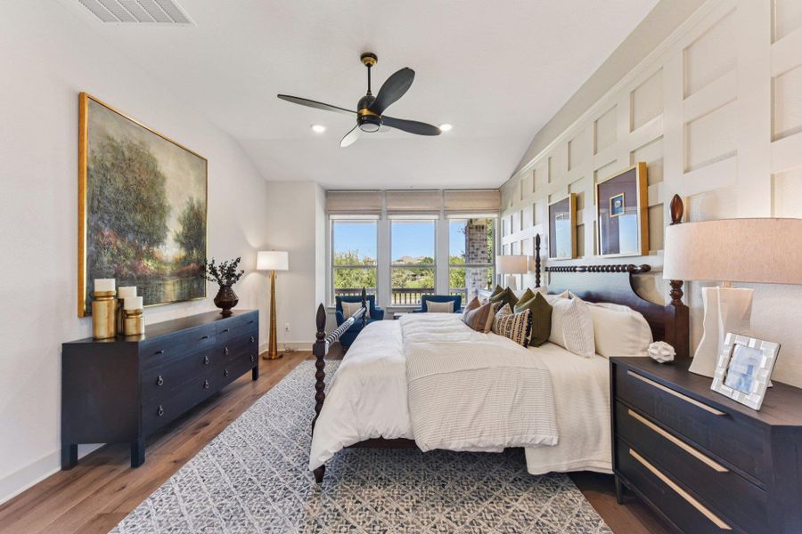 Furnished interior view inside a new home in Provence 70s, Austin (Image 14).
