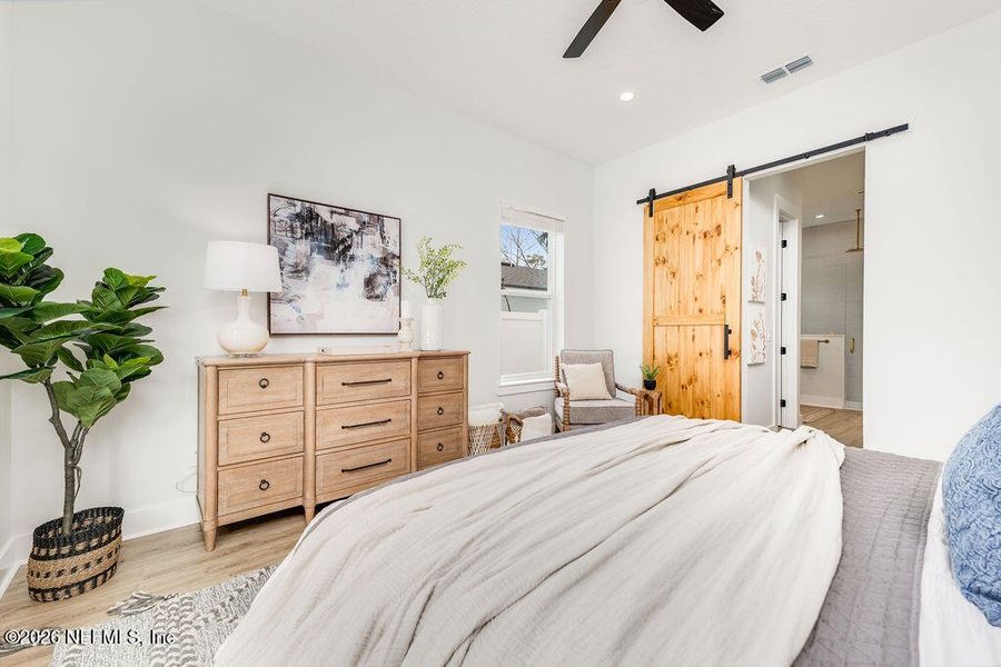 Furnished interior view inside a new home in , Jacksonville Beach (Image 37). Furnished interior view inside a new home in , Jacksonville Beach (Image 37).