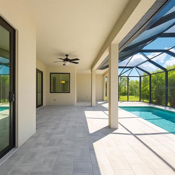 Exterior details and patio area of a home in , Rotonda West (Image 29).
