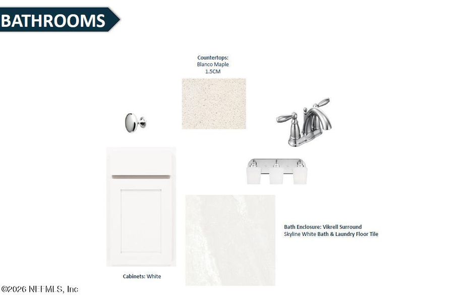 Sample of building materials used in homes in Murray Farms, Middleburg (Image 23).