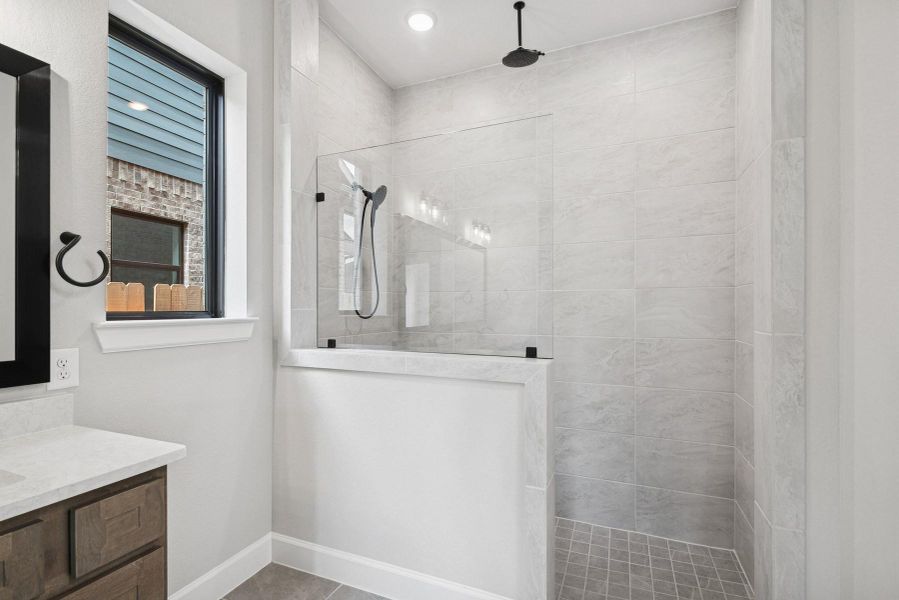 Furnished interior view inside a new home in Grange 45' Homesites, Katy (Image 8). Furnished interior view inside a new home in Grange 45' Homesites, Katy (Image 8).