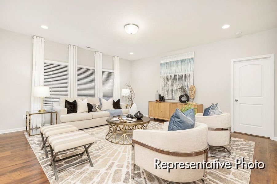 Furnished interior view inside a new home in , Ridgeville (Image 25).