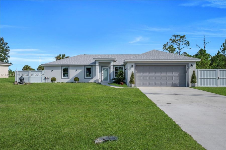 Exterior details and patio area of a home in , Lehigh Acres (Image 1). Exterior details and patio area of a home in , Lehigh Acres (Image 1).