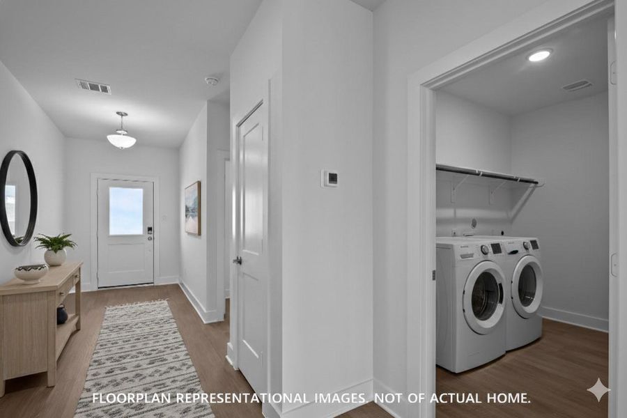 Furnished interior view inside a new home in Summerview, Fulshear (Image 9).
