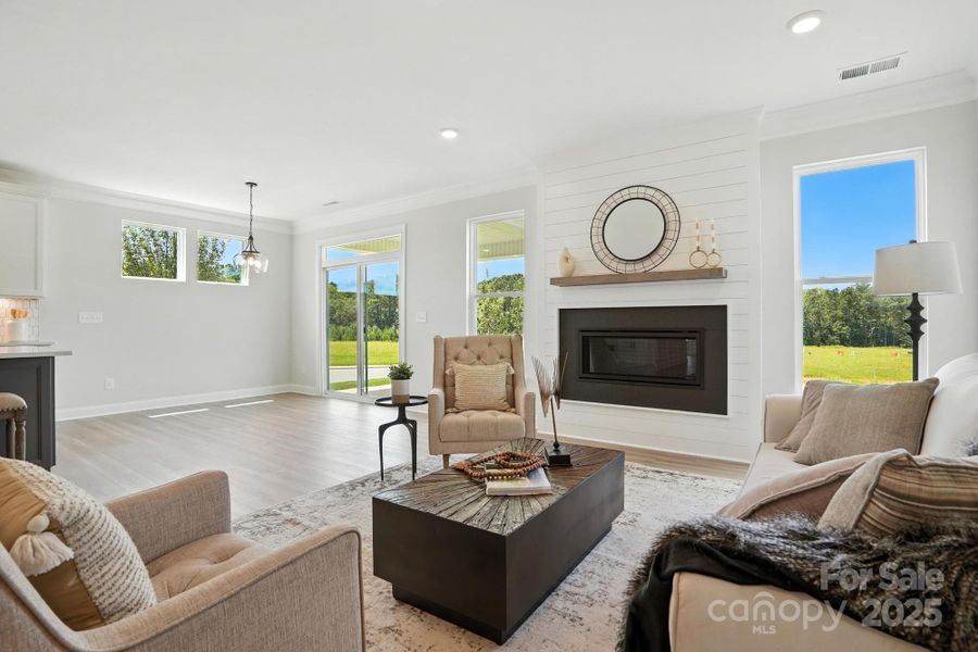 Furnished interior view inside a new home in , Sherrills Ford (Image 33). Furnished interior view inside a new home in , Sherrills Ford (Image 33).