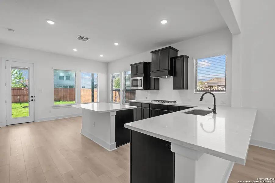 Furnished interior view inside a new home in Stillwater Ranch, San Antonio (Image 8).