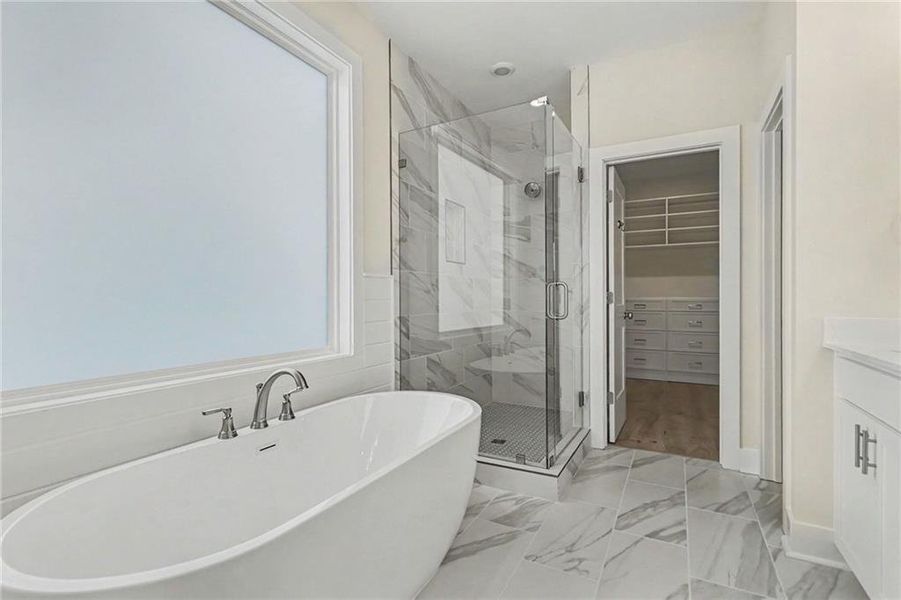 Furnished interior view inside a new home in , Winston (Image 9).