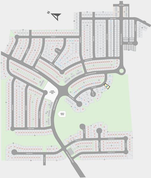 Emory Crossing Community Site Map