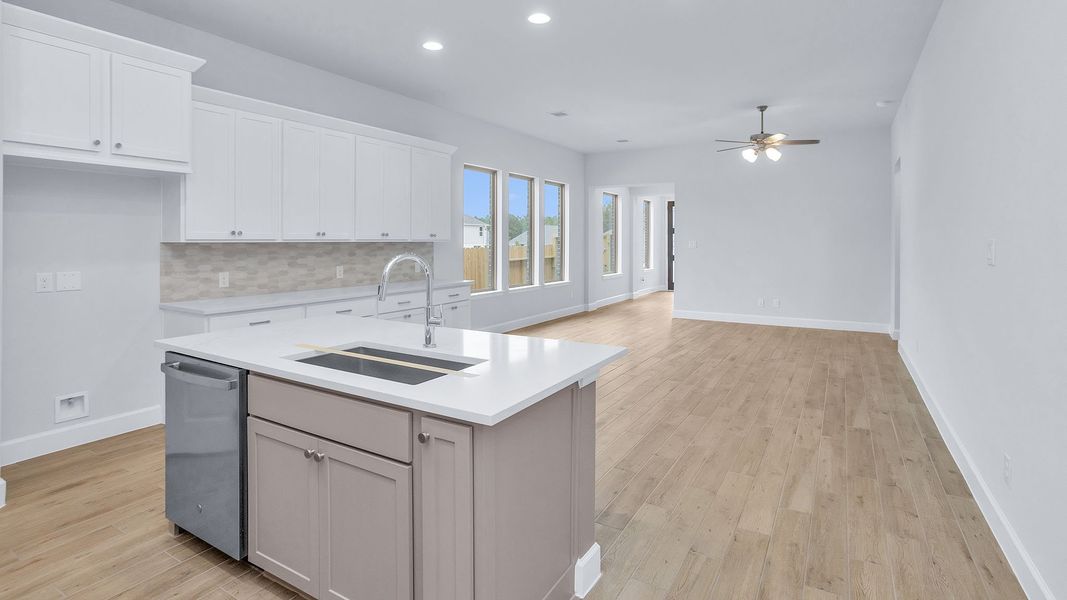 Furnished interior view inside a new home in Wildtree, Magnolia (Image 3).