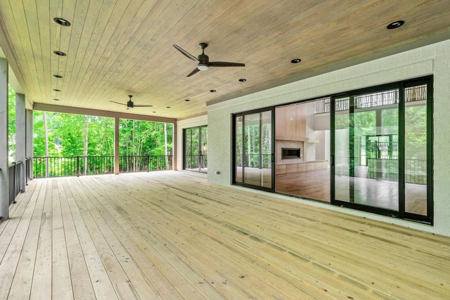 Exterior details and patio area of a home in , Newnan (Image 45).