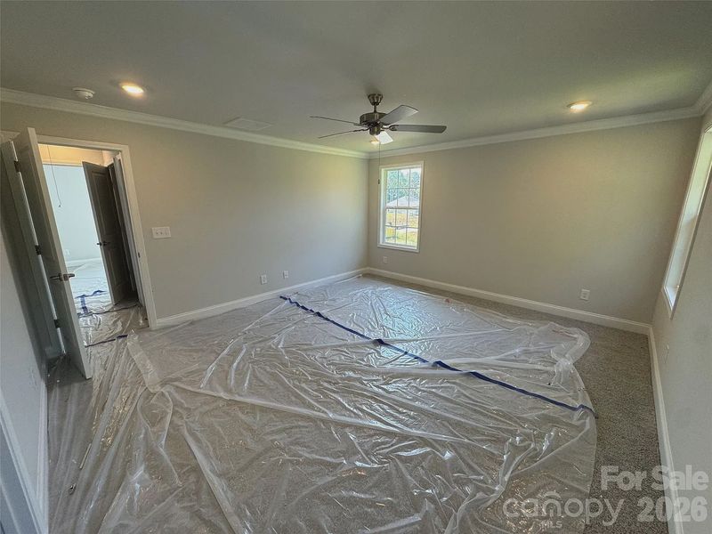 In-progress construction of a new home in Lauren Pines, York, SC (Image 19).