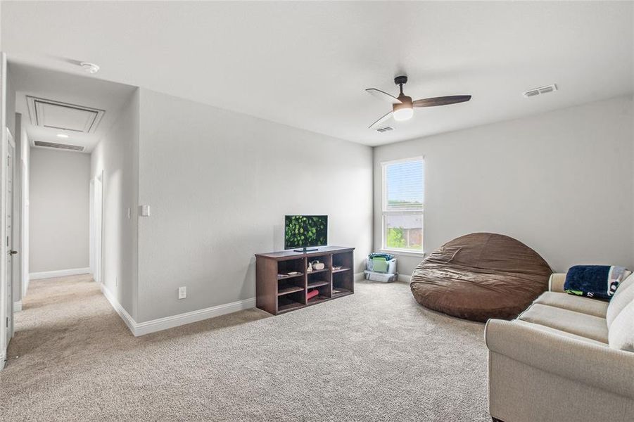 Furnished interior view inside a new home in , Denton (Image 19).