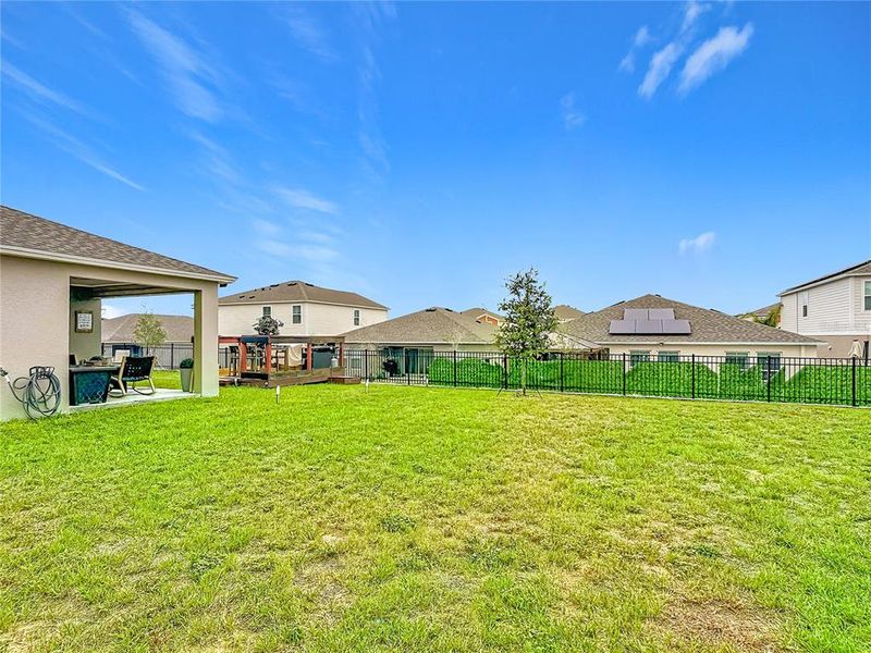 Exterior details and patio area of a home in Lawson Dunes, Haines City (Image 4).