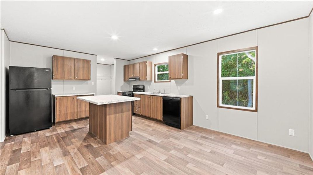 Furnished interior view inside a new home in , Ringgold (Image 6).