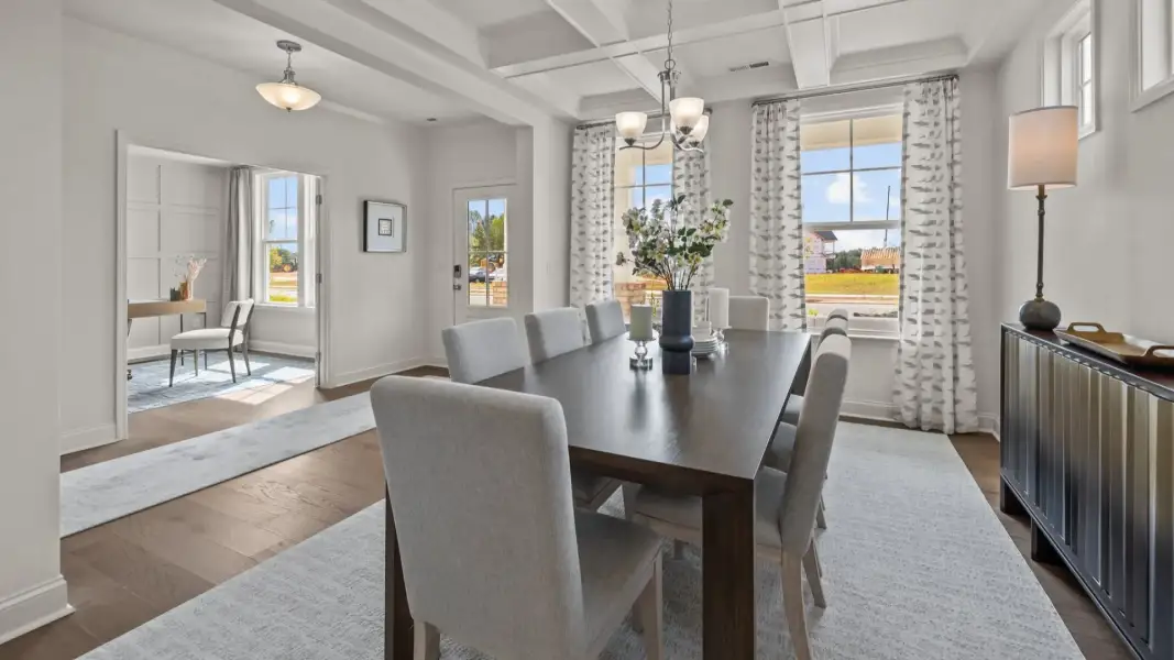 The Townsend Plan by DRB Homes in McBride Indian Trail NC -Dining