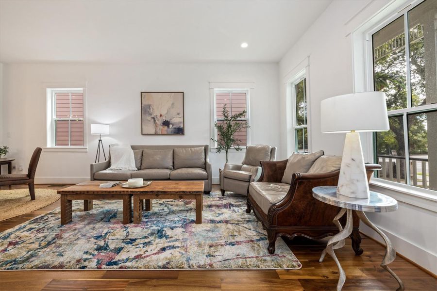 Furnished interior view inside a new home in , Galveston (Image 7).