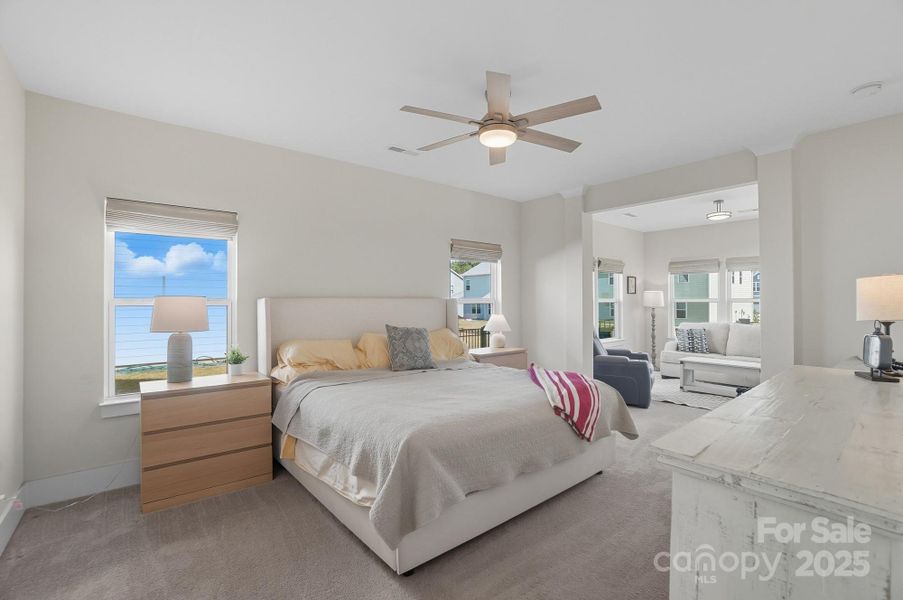 Furnished interior view inside a new home in , Monroe (Image 8).