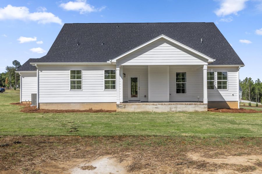 Exterior details and patio area of a home in Hancock Farms, Aiken (Image 24).