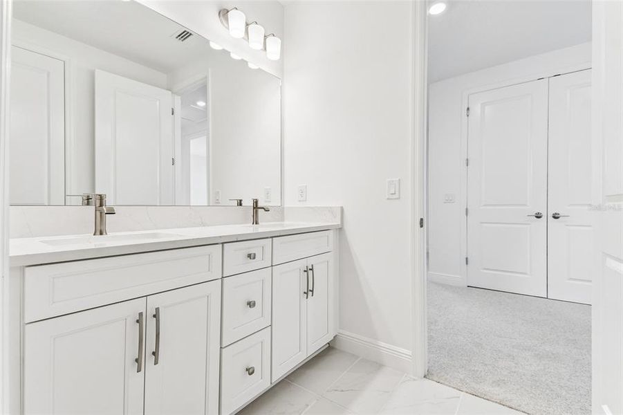 Furnished interior view inside a new home in Hawkstone, Sarasota (Image 9).