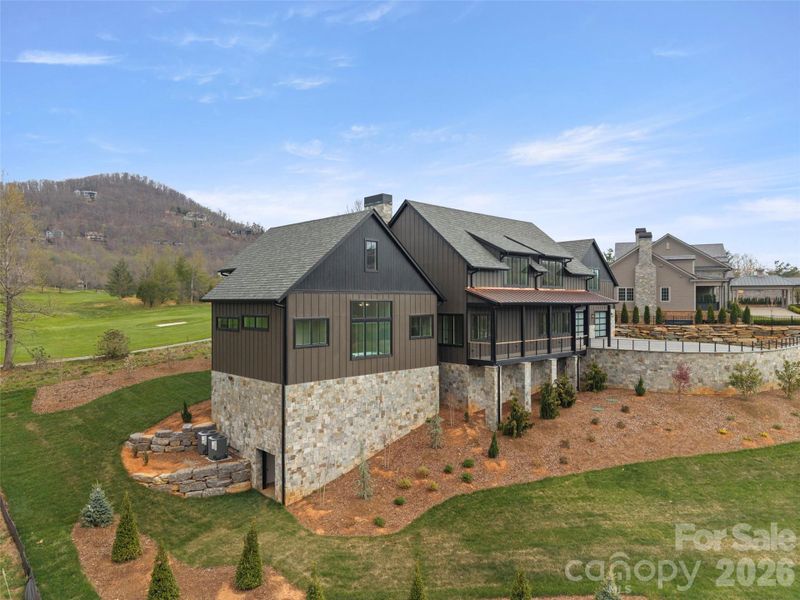 Front exterior of a new home in , Arden, NC, highlighting curb appeal (Image 21).