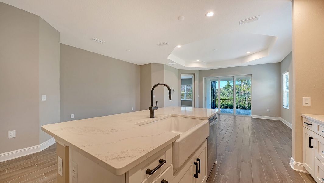 Furnished interior view inside a new home in Grand Palm, Venice (Image 15).
