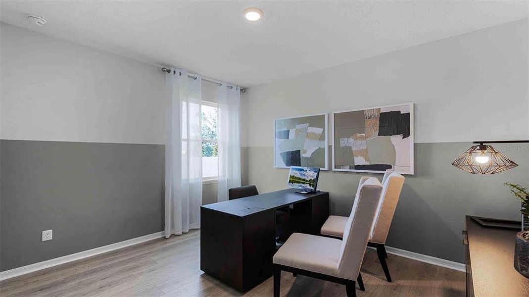 Furnished interior view inside a new home in Wynwood, Ocoee (Image 11). Furnished interior view inside a new home in Wynwood, Ocoee (Image 11).