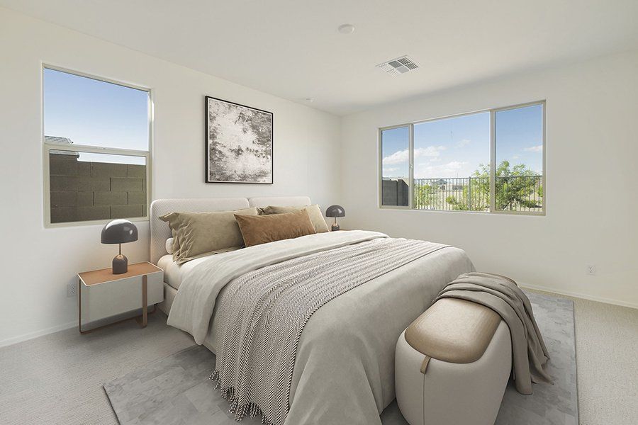 Furnished interior view inside a new home in Alora at Ironwing, Litchfield Park (Image 9).