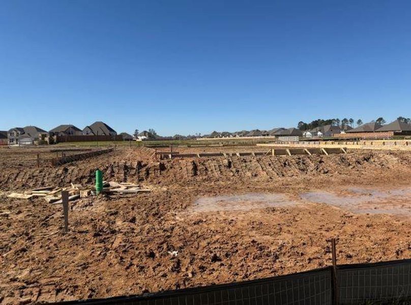 Site preparation for new homesites in The Meadows at Imperial Oaks, Spring (Image 3).