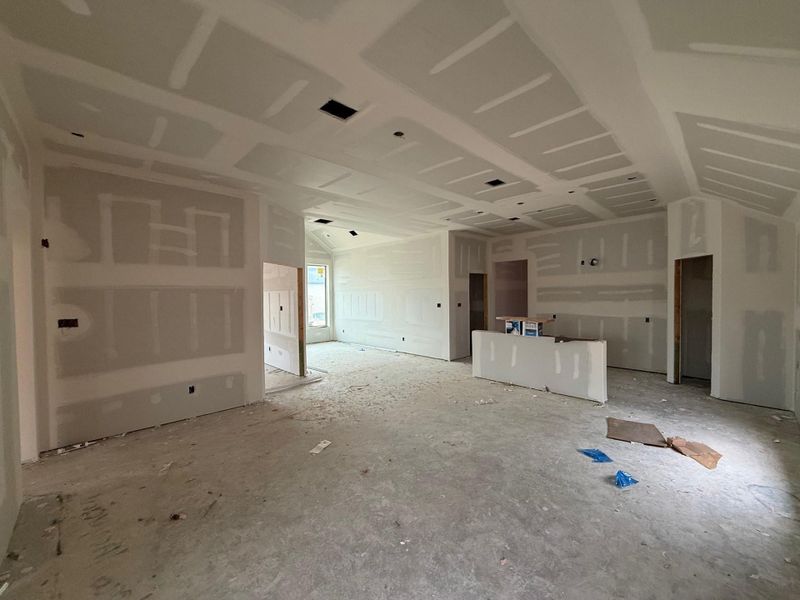 In-progress construction of a new home in Candela, Richmond, TX (Image 8).