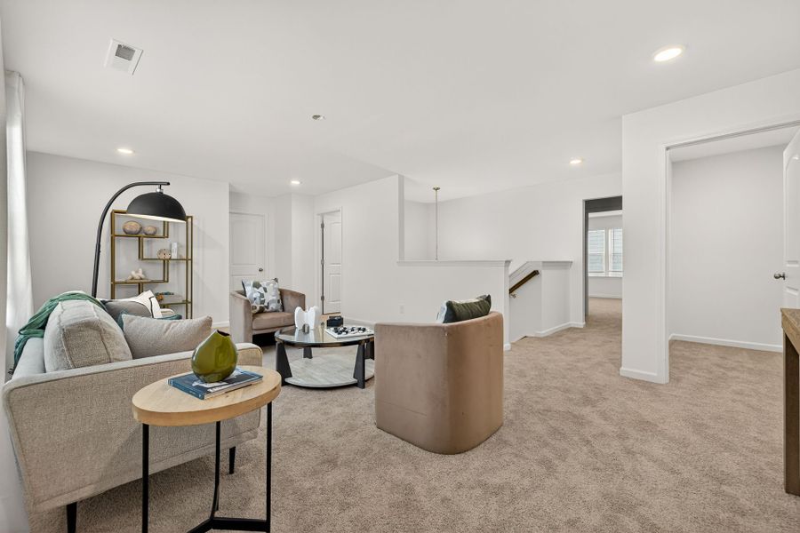 Furnished interior view inside a new home in Edgewater - The Links, Lancaster (Image 28).