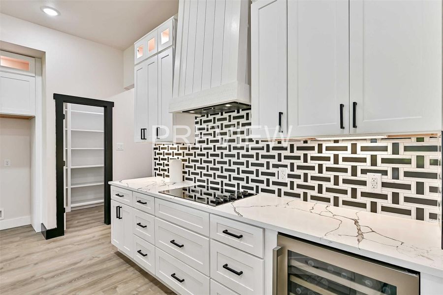 Furnished interior view inside a new home in , Angleton (Image 10).