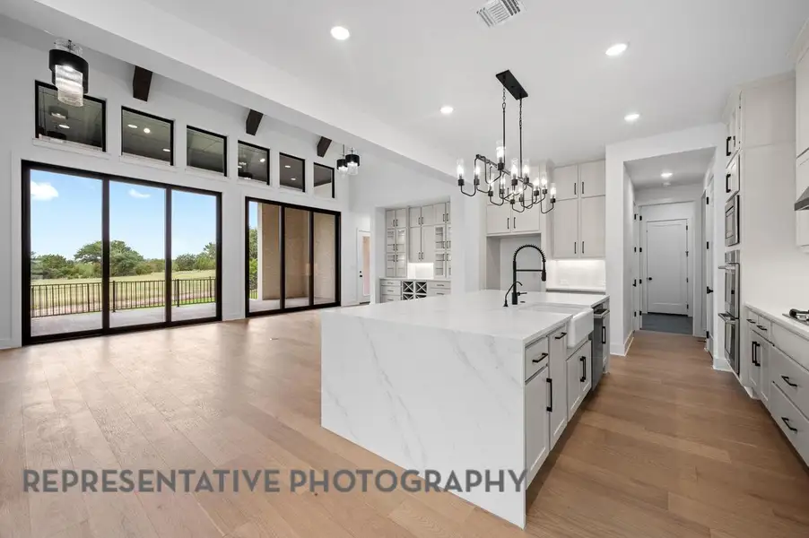 Furnished interior view inside a new home in Parkside On The River: 70ft. lots, Georgetown (Image 3). Furnished interior view inside a new home in Parkside On The River: 70ft. lots, Georgetown (Image 3).