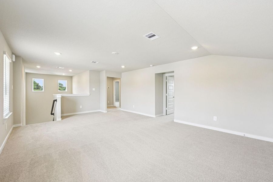 Photo is not of the actual home, but is an inspirational photo of builder’s model home and may depict options, furnishings, and/or decorator features that are not included