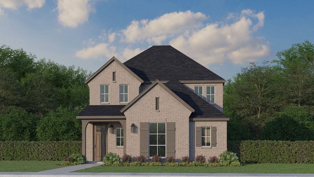 Plan 1460 Elevation D