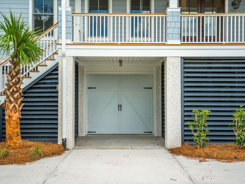 Exterior details and patio area of a home in , Johns Island (Image 45). Exterior details and patio area of a home in , Johns Island (Image 45).