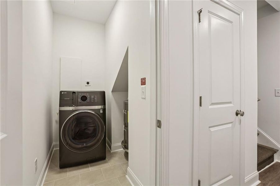 Furnished interior view inside a new home in Market Square at Sawnee Village, Cumming (Image 16).