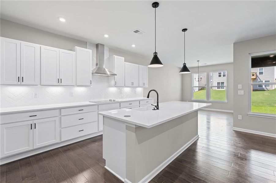 Furnished interior view inside a new home in Twin Lakes, Hoschton (Image 9).