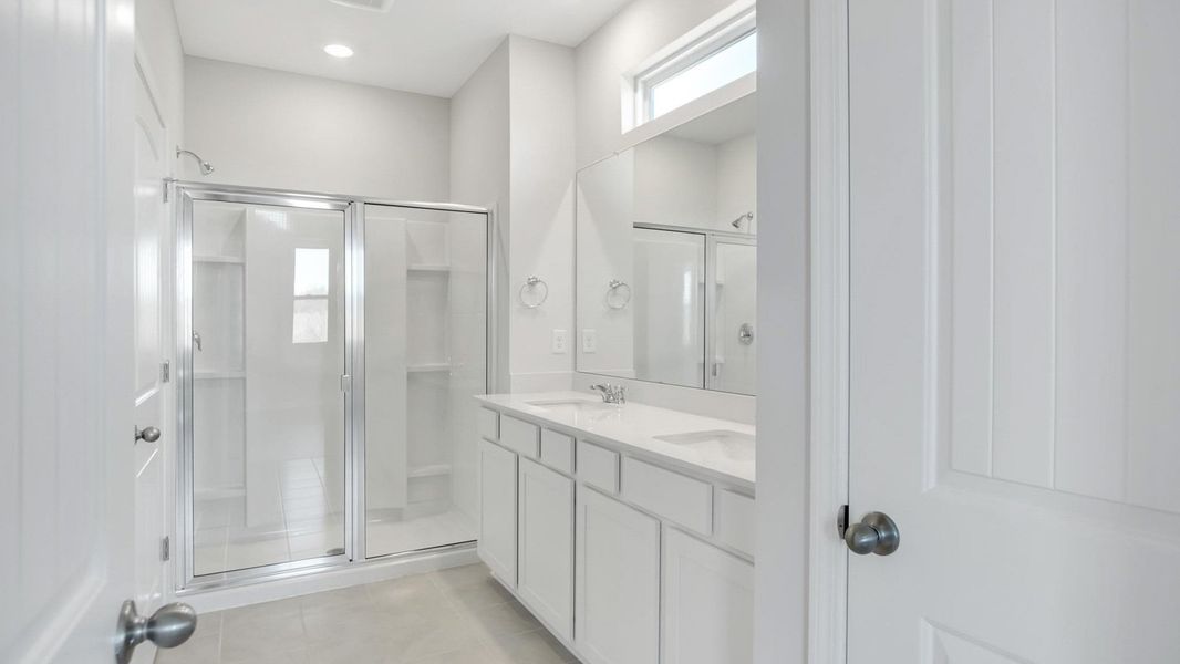 Furnished interior view inside a new home in Nexus South, Gallatin (Image 23).