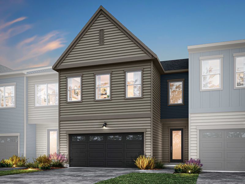 Representative exterior photo of a completed home built from the Astor by Tri Pointe Homes in Summit At Homestead, Chapel Hill, NC (Image 2). Representative exterior photo of a completed home built from the Astor by Tri Pointe Homes in Summit At Homestead, Chapel Hill, NC (Image 2).