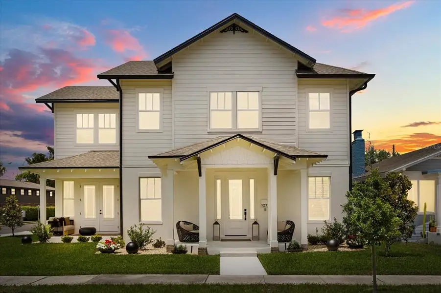 Front exterior of a new home in , Winter Park, FL, highlighting curb appeal (Image 2).