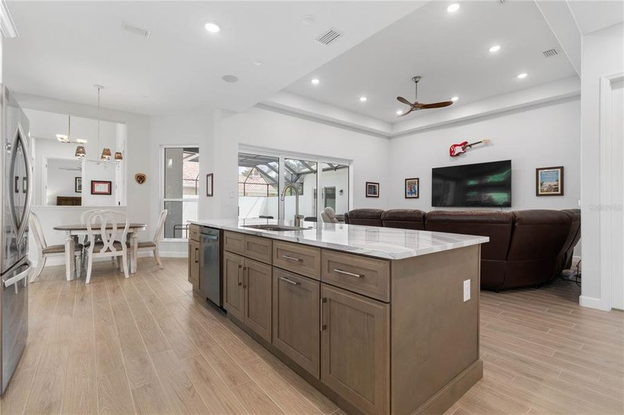 Furnished interior view inside a new home in Toscana, Palm Coast (Image 10).