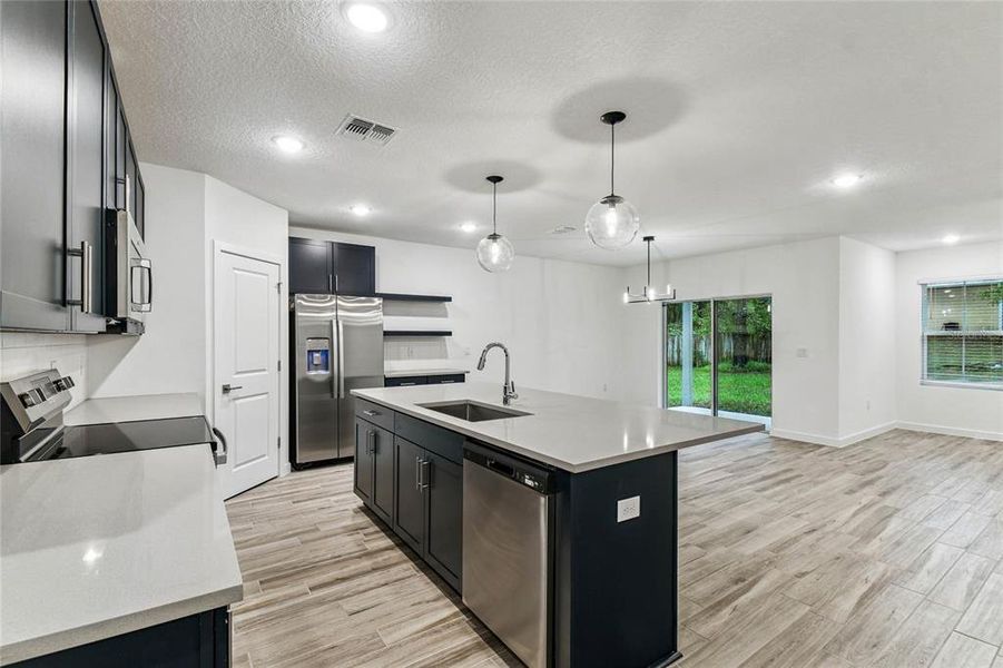 Furnished interior view inside a new home in , Citrus Springs (Image 5). Furnished interior view inside a new home in , Citrus Springs (Image 5).