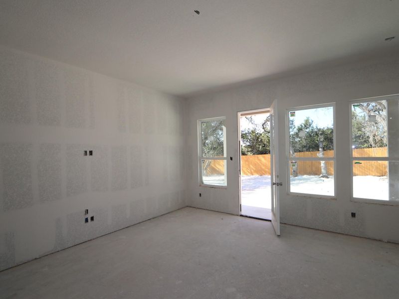 In-progress construction of a new home in Heritage, Dripping Springs, TX (Image 10). In-progress construction of a new home in Heritage, Dripping Springs, TX (Image 10).