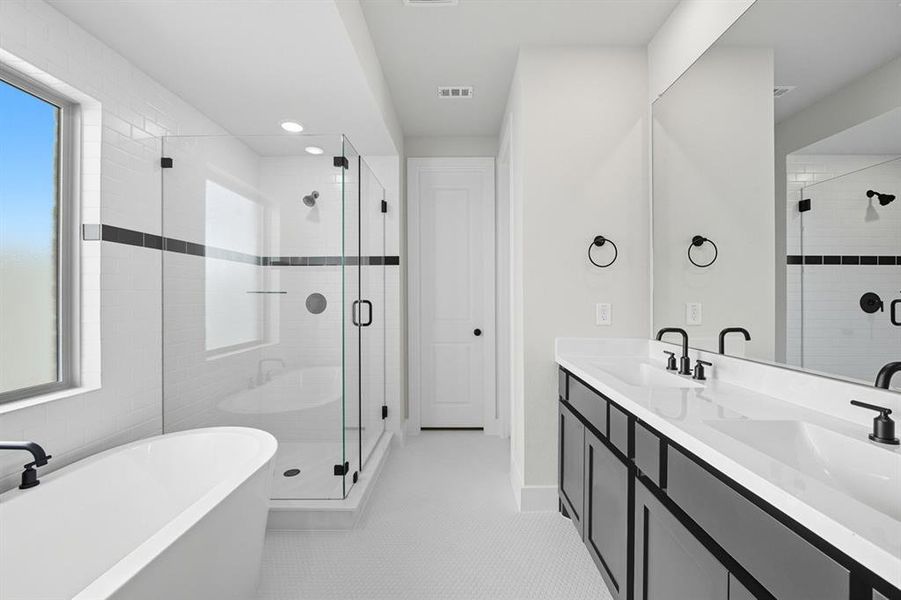 Furnished interior view inside a new home in Pecan Square: 40ft. lots, Northlake (Image 6). Furnished interior view inside a new home in Pecan Square: 40ft. lots, Northlake (Image 6).