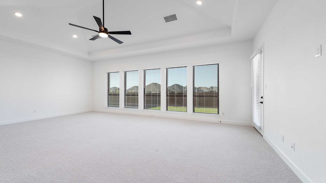 Representative unfurnished interior of a home built from the 4411W by Perry Homes in Enchanted Creek, Allen (Image 19).