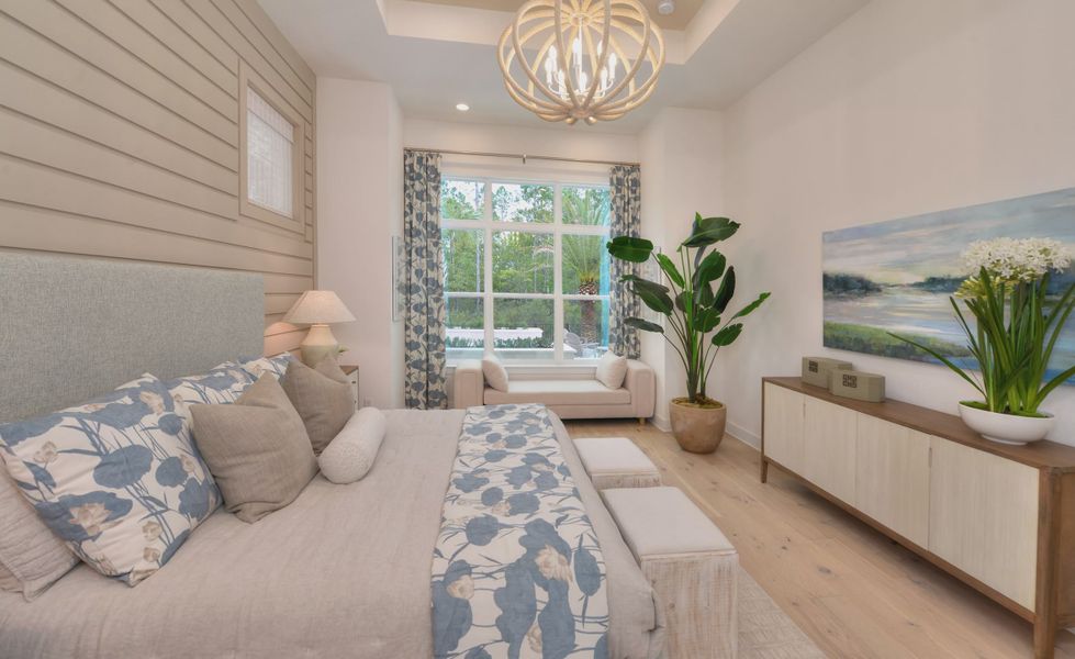 Furnished interior view inside a new home in Seabrook Village II, Ponte Vedra (Image 13). Furnished interior view inside a new home in Seabrook Village II, Ponte Vedra (Image 13).