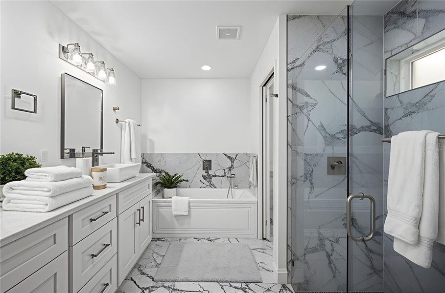 Furnished interior view inside a new home in , Dunnellon (Image 5).