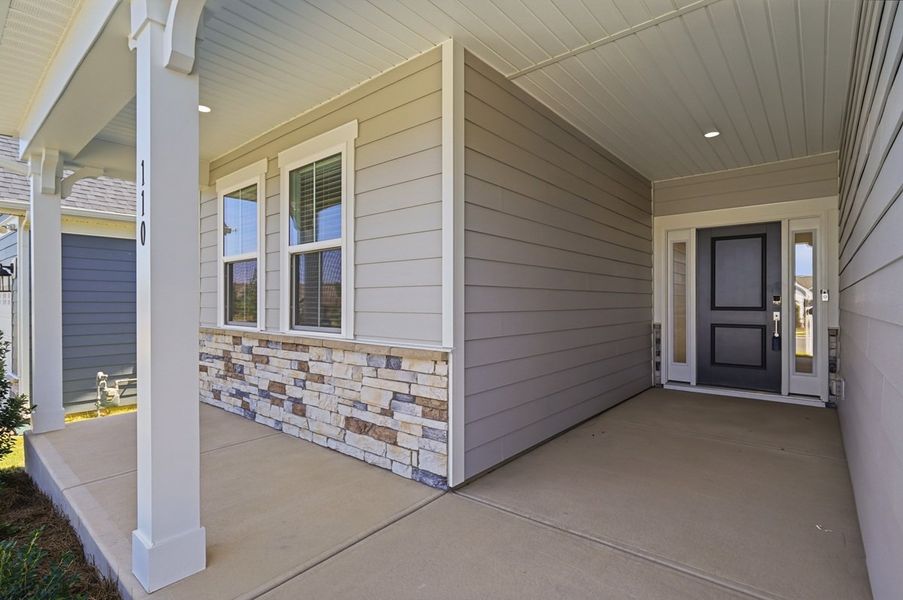 Exterior details and patio area of a home in Esplanade at Northgate, Indian Trail (Image 26). Exterior details and patio area of a home in Esplanade at Northgate, Indian Trail (Image 26).