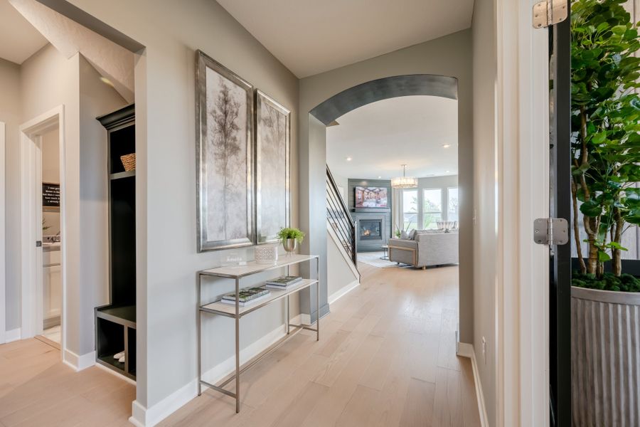 Representative furnished interior of a home built from the Amelia by Fischer Homes in Easton Park, Dallas (Image 45).